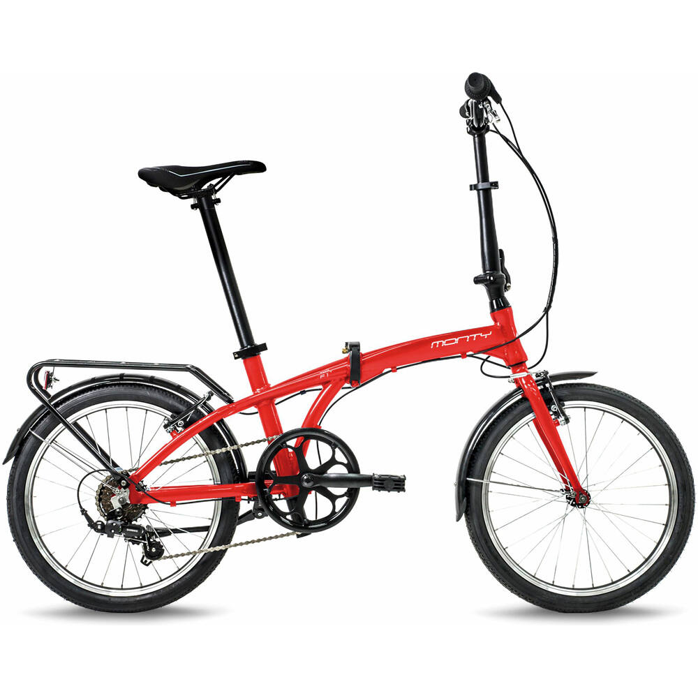 Monty bicicleta plegable CITY SOURCE vista frontal