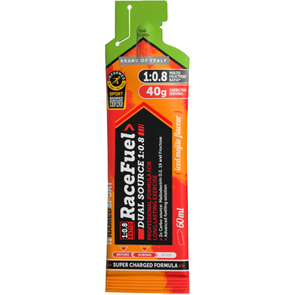 Named energía instantánea GEL NAMEDSPORT RACE FUEL GEL> vista frontal