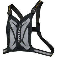 Nathan varios running Laser Light Web Vest vista frontal