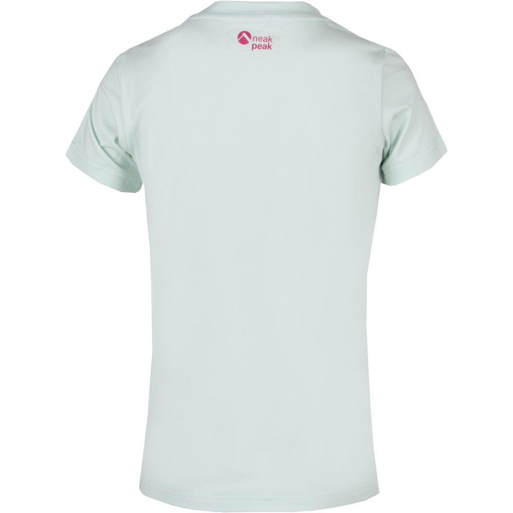 Neak Peak camiseta montaña manga corta niño ALMOSE GSF vista trasera