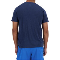 New Balance camiseta técnica manga corta hombre NB Athletics Run T-Shirt vista trasera