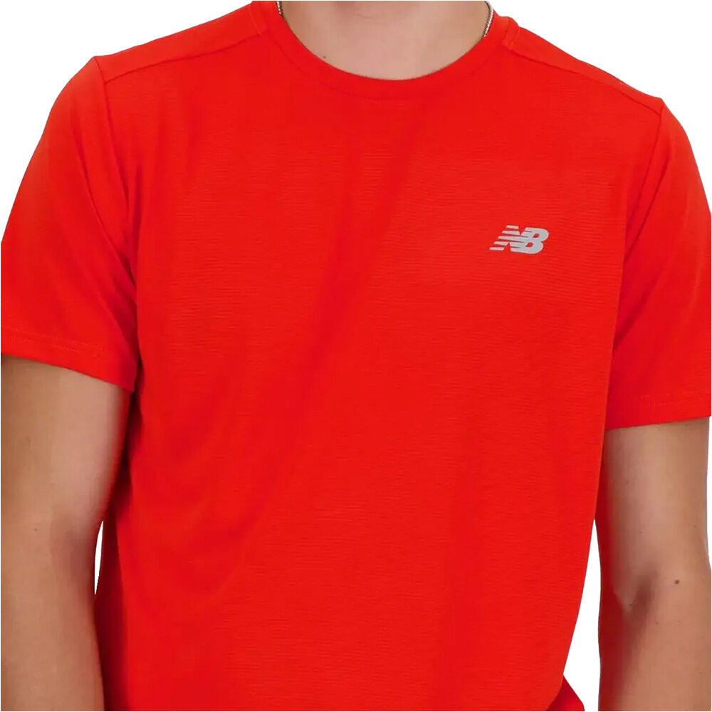 New Balance camiseta técnica manga corta hombre New Balance Run T-Shirt vista detalle