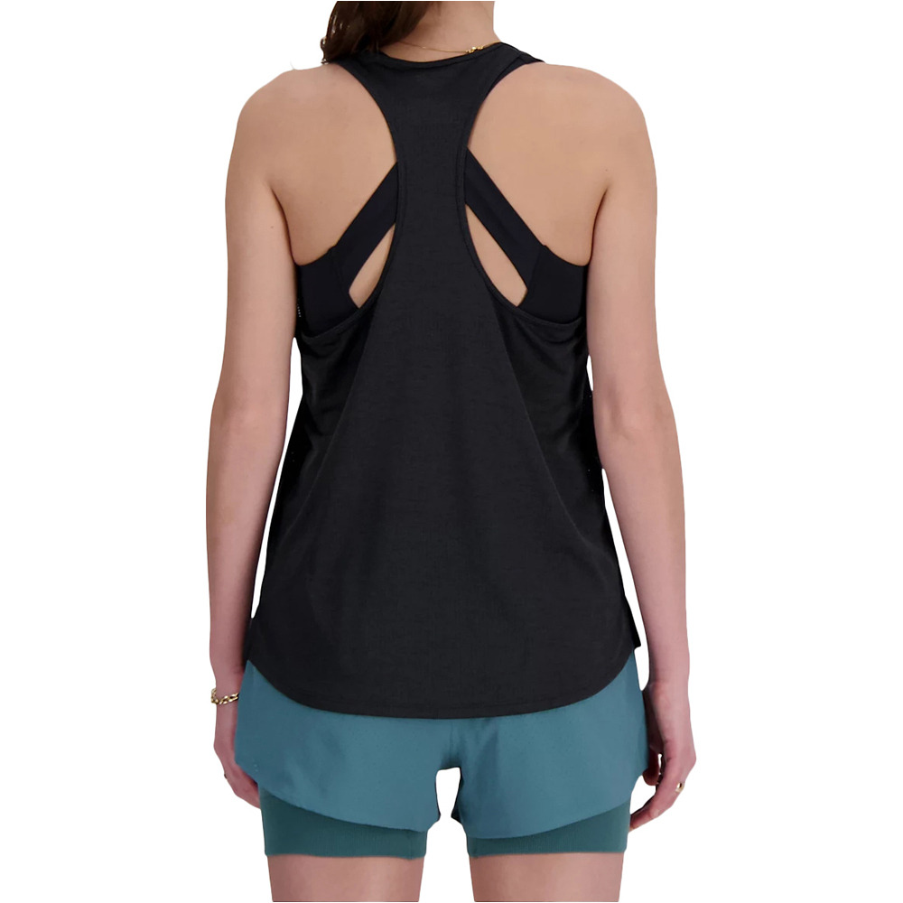 New Balance camiseta técnica tirantes mujer NB Athletics Tank vista trasera