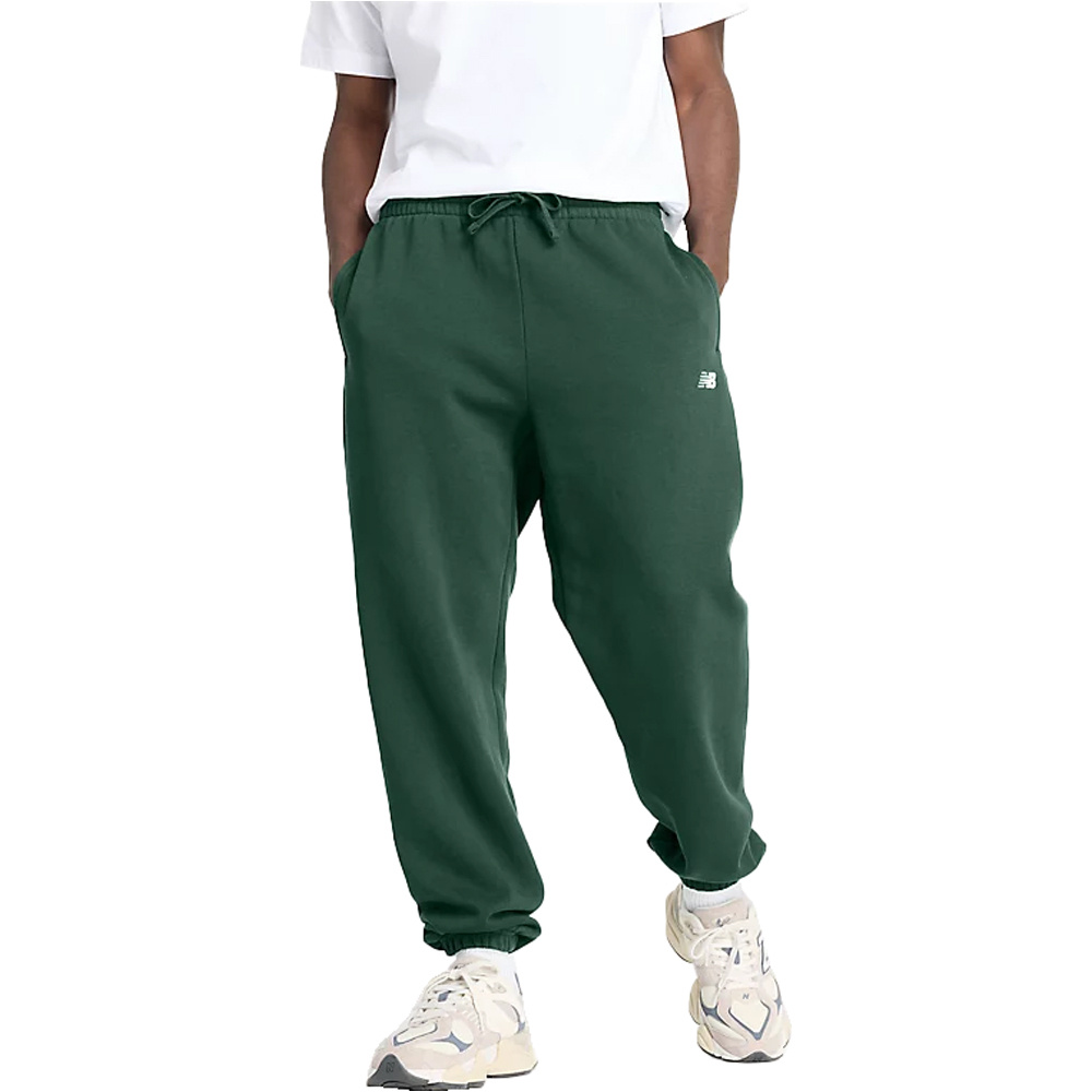 New Balance pantalón hombre Sport Essentials Fleece Jogger vista frontal