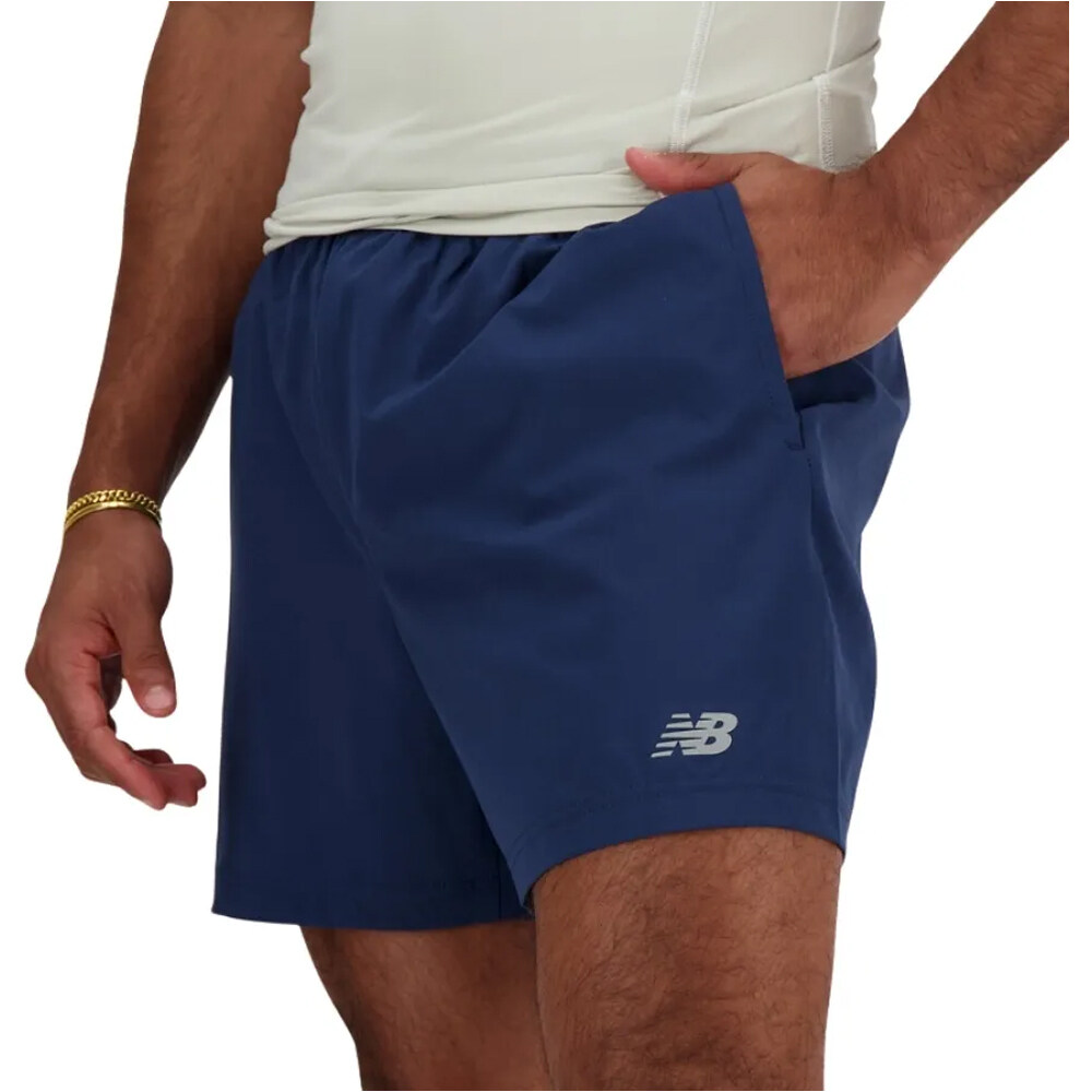 New Balance pantaloneta técnica hombre New Balance  Short 5 Inch Brief 03