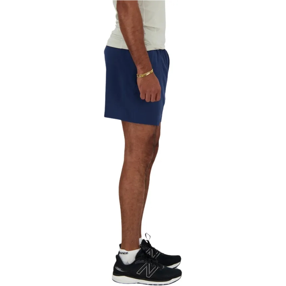 New Balance pantaloneta técnica hombre New Balance  Short 5 Inch Brief vista detalle