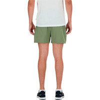 New Balance pantaloneta técnica hombre New Balance  Short 5 Inch Brief vista trasera