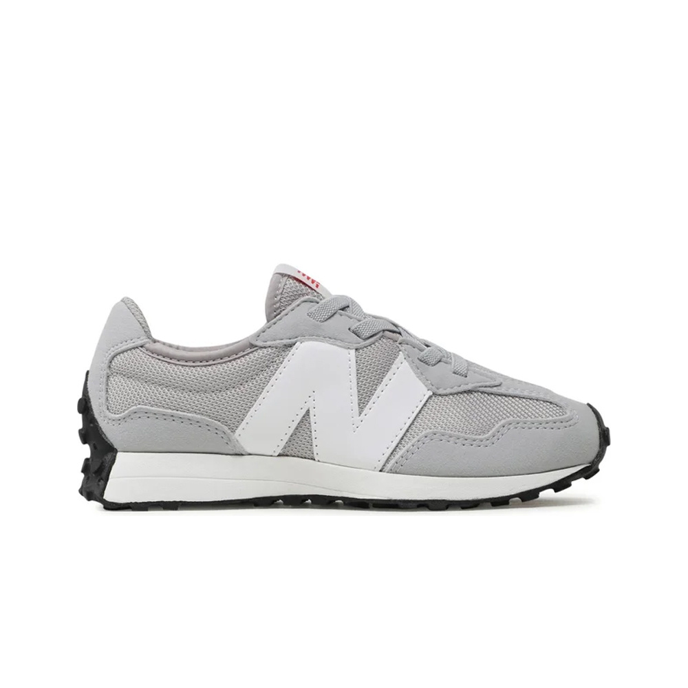 New Balance zapatilla moda niño 327 Bungee Lace lateral exterior