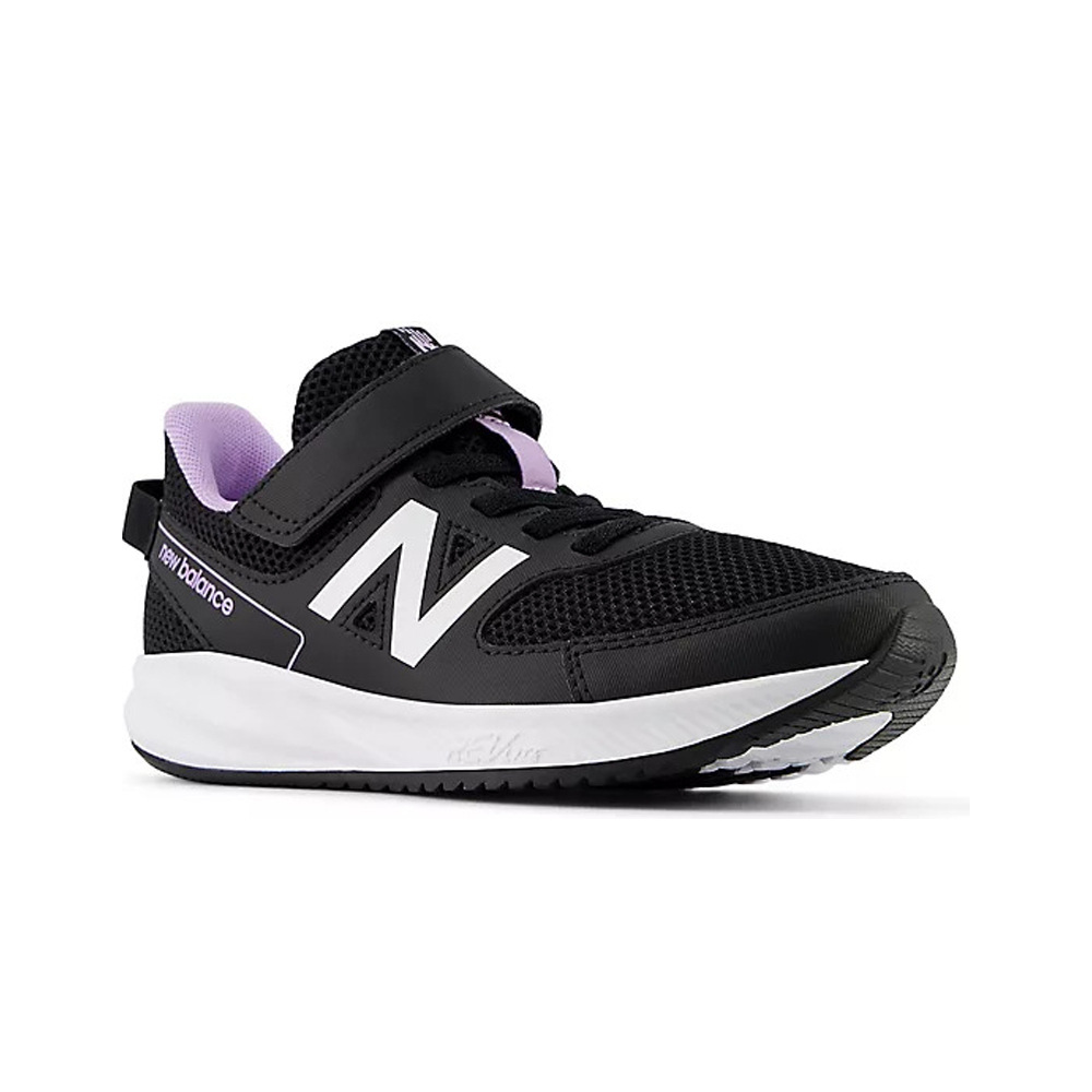 New Balance zapatilla moda niño 570v3 Bungee Lace with Top Strap puntera