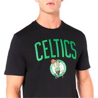 New Era camiseta baloncesto BOSTON CELTICS TEE vista detalle