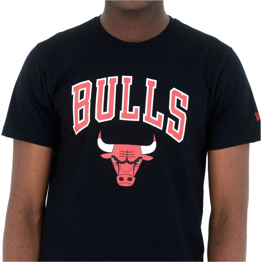 New Era camiseta baloncesto CHICAGO BULLS TEE vista detalle