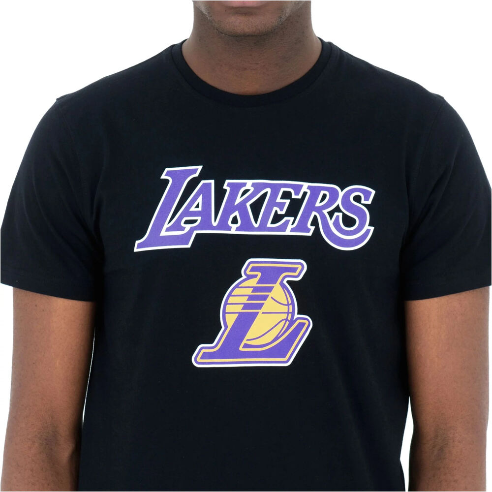 New Era camiseta baloncesto LOS ANGELES LAKERS TEE vista detalle