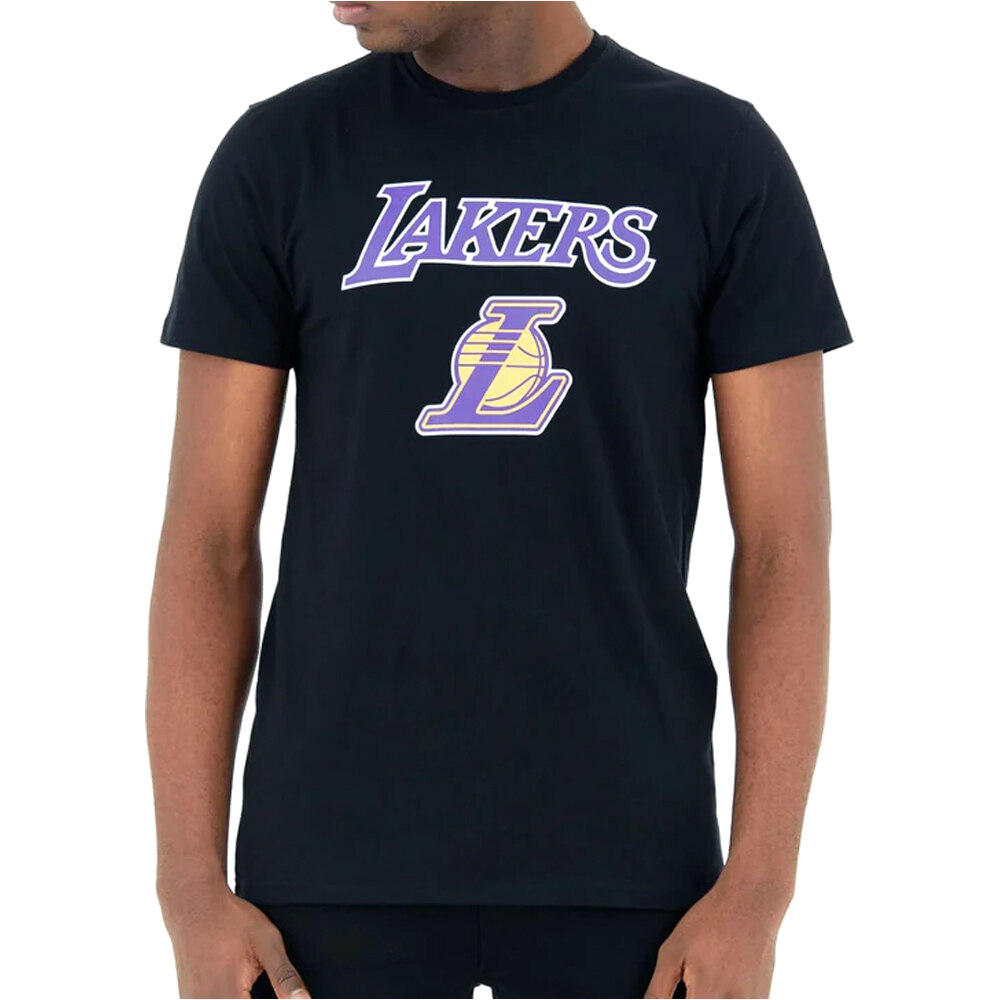 New Era camiseta baloncesto LOS ANGELES LAKERS TEE vista frontal