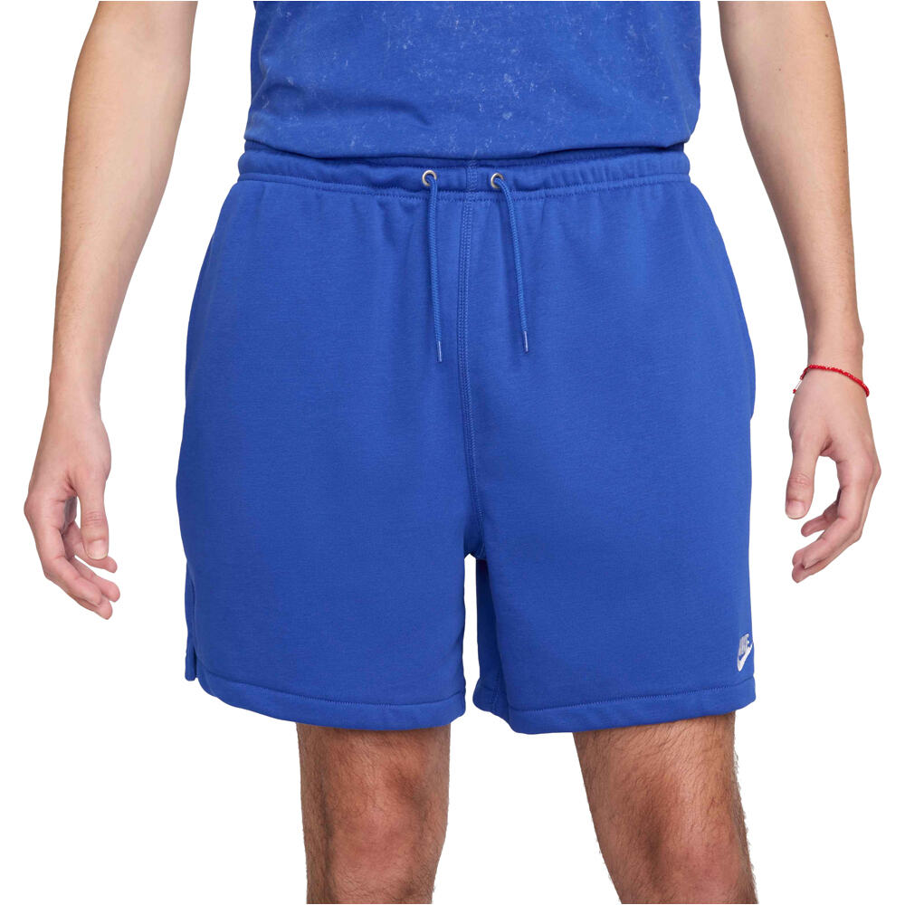 Nike bermudas hombre M NK CLUB FLOW FT SHORT vista frontal