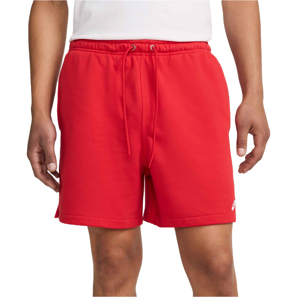 Nike bermudas hombre M NK CLUB FLOW FT SHORT vista frontal