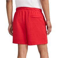 Nike bermudas hombre M NK CLUB FLOW FT SHORT vista trasera