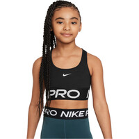 Nike body running niño G NK DF SWOOSH PRO BRA vista frontal