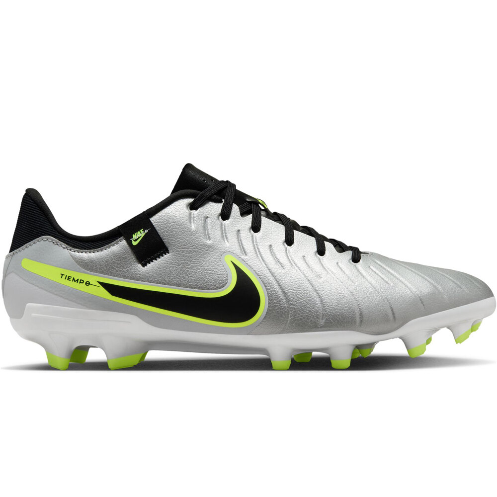 Nike botas de futbol cesped artificial LEGEND 10 ACADEMY FG/MG NEVE lateral exterior