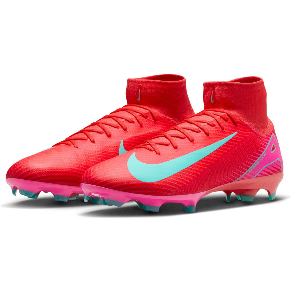 Nike botas de futbol cesped artificial MERCURIAL ZM  SUPERFLY 10 PRO FG ROVE lateral interior