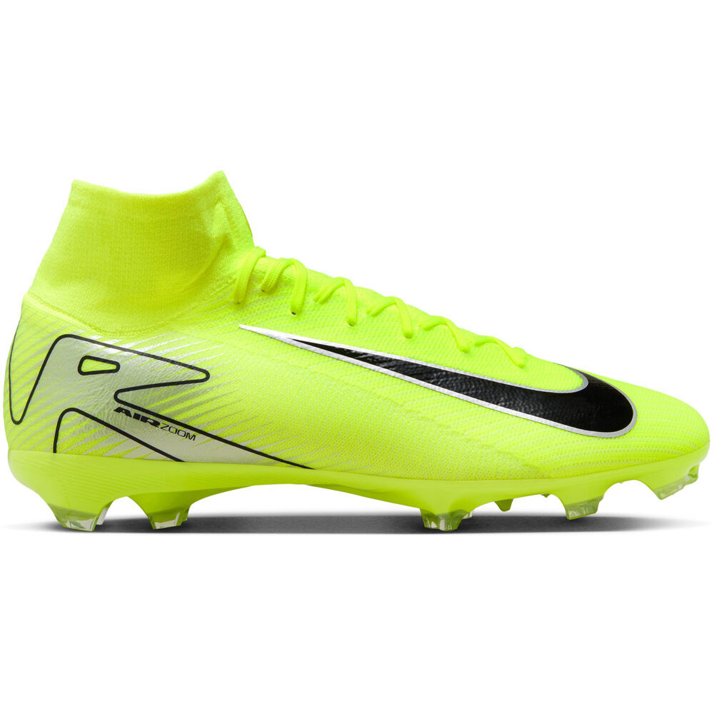 Nike botas de futbol cesped artificial MERCURIAL ZOOM SUPERFLY 10 PRO FG VENE lateral exterior