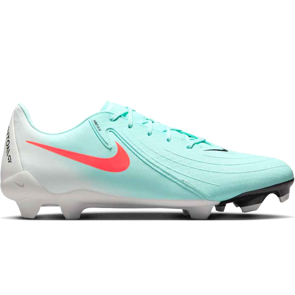 Nike botas de futbol cesped artificial PHANTOM GX II ACADEMY FG/MG lateral exterior