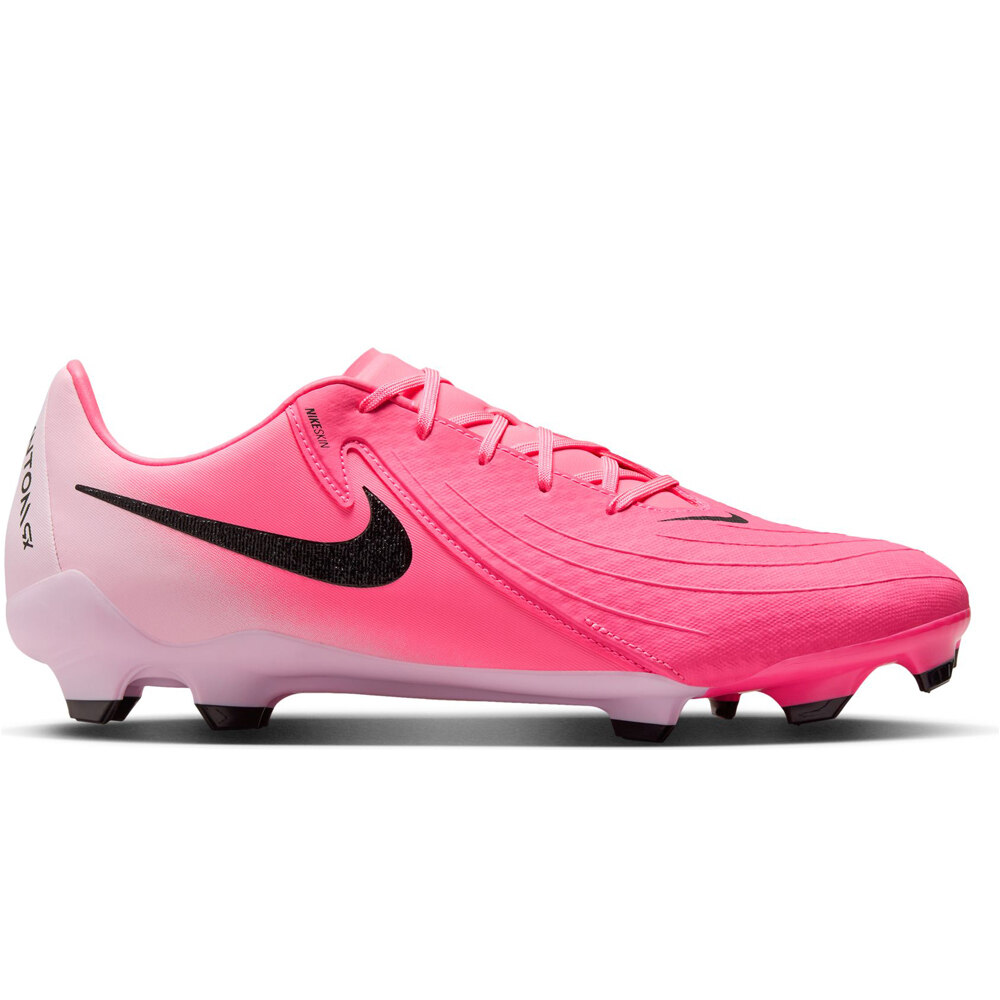 Nike botas de futbol cesped artificial PHANTOM GX II ACADEMY FG/MG RONE lateral exterior