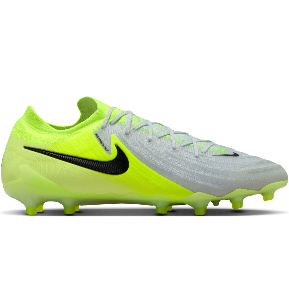 Nike botas de futbol cesped artificial PHANTOM GX II ELITE AG-PRO NEVE lateral exterior