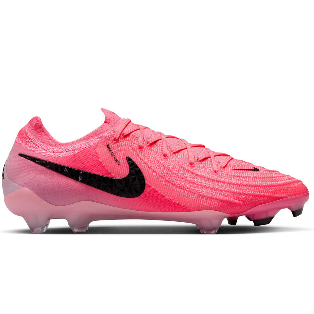 Nike botas de futbol cesped artificial PHANTOM GX II ELITE FG RONE lateral exterior