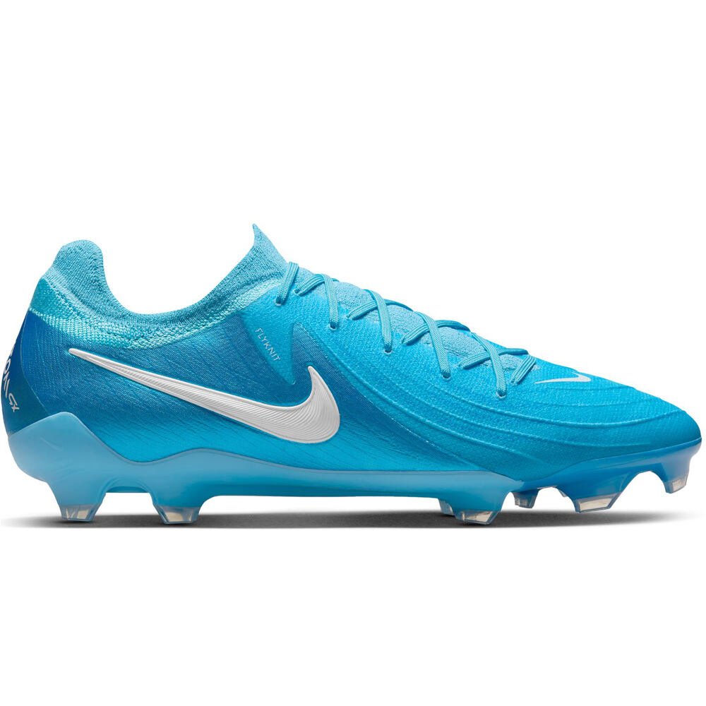 Nike botas de futbol cesped artificial PHANTOM GX II PRO FG CEBL lateral exterior