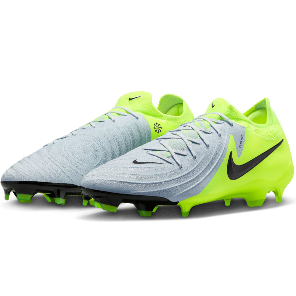 Nike botas de futbol cesped artificial PHANTOM GX II PRO FG NEVE lateral interior