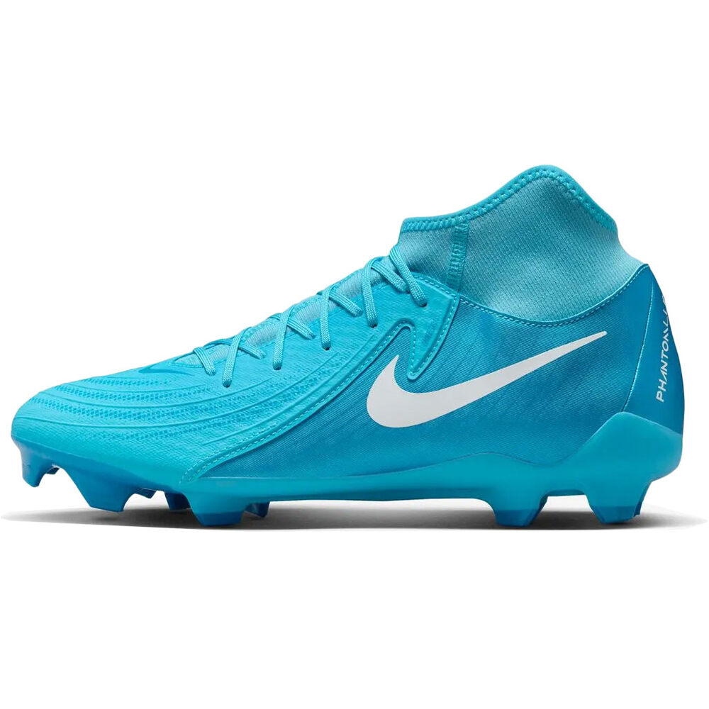 Nike botas de futbol cesped artificial PHANTOM LUNA II ACADEMY FG/MG lateral exterior