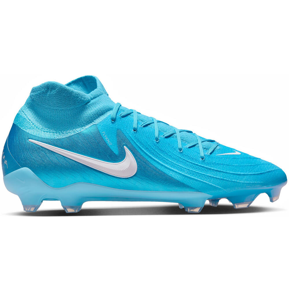 Nike botas de futbol cesped artificial PHANTOM LUNA II PRO FG CEBL lateral exterior