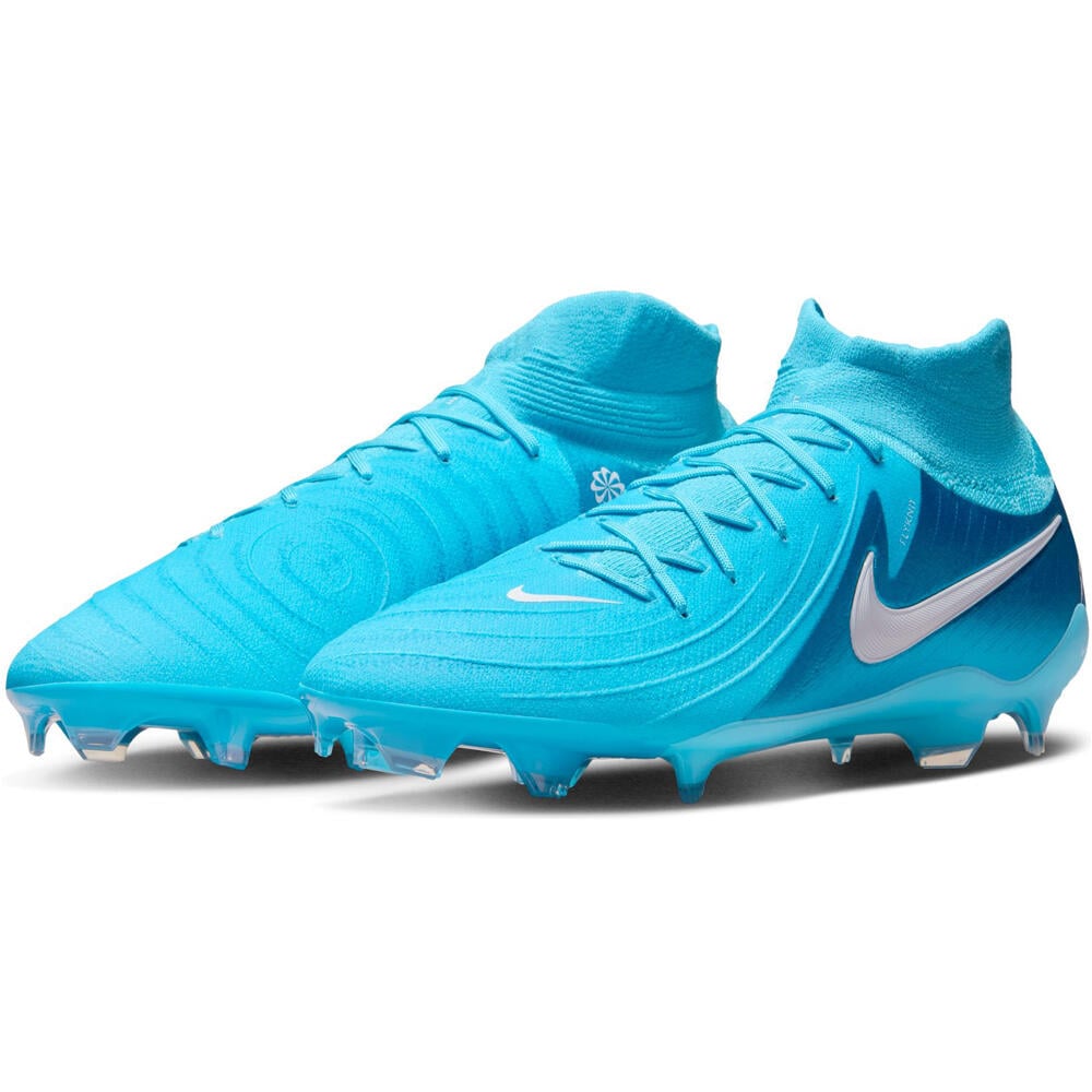 Nike botas de futbol cesped artificial PHANTOM LUNA II PRO FG CEBL lateral interior