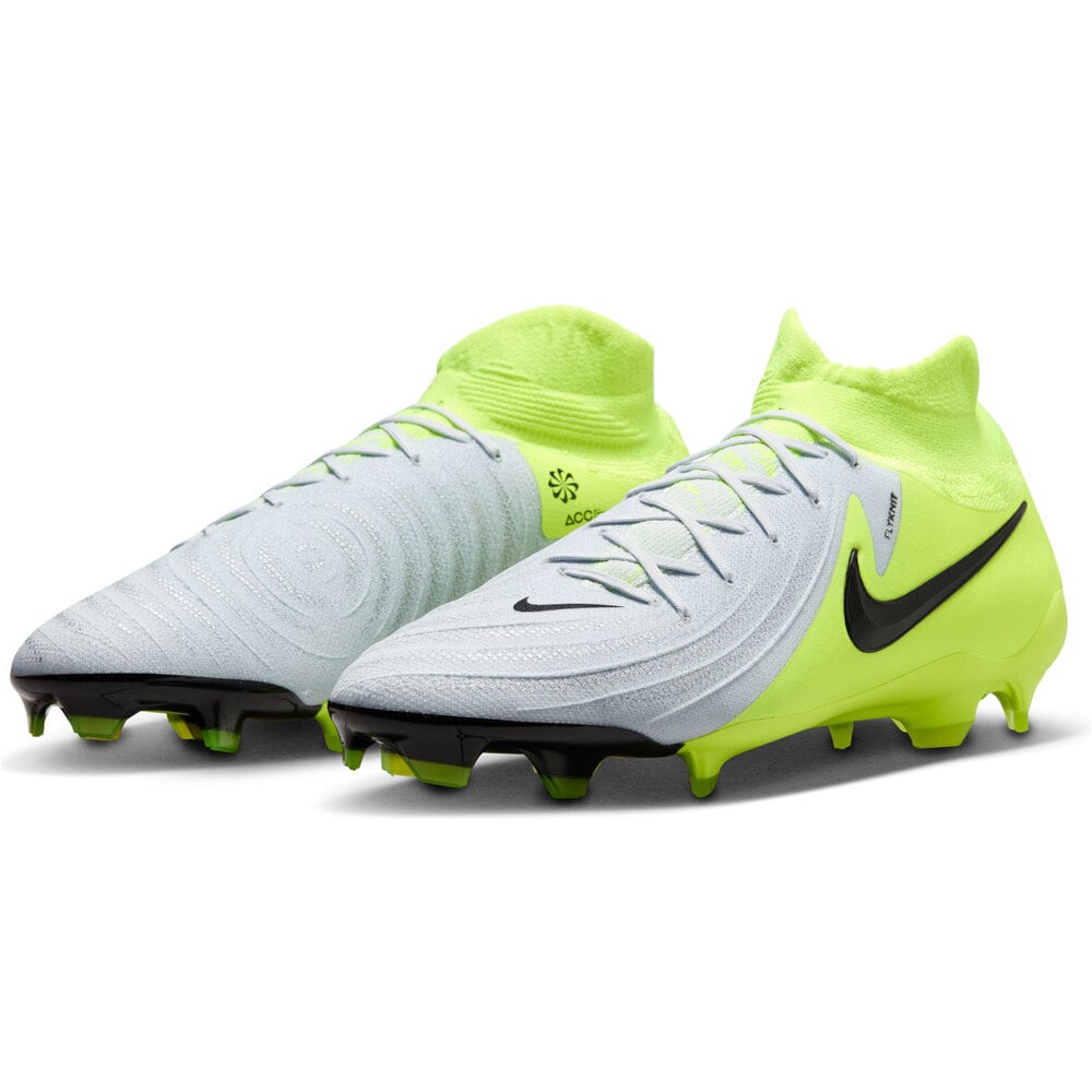 Nike botas de futbol cesped artificial PHANTOM LUNA II PRO FG NEVE lateral interior