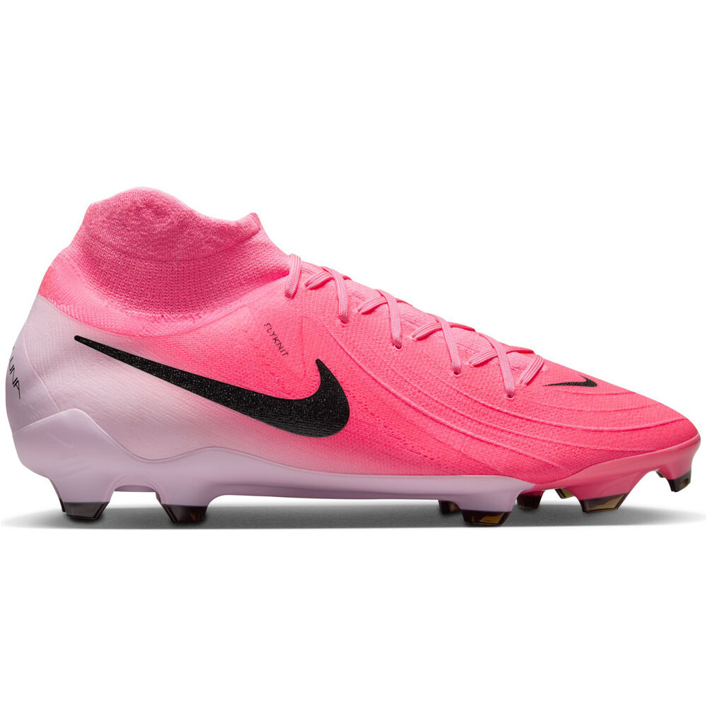 Nike botas de futbol cesped artificial PHANTOM LUNA II PRO FG RONE lateral exterior