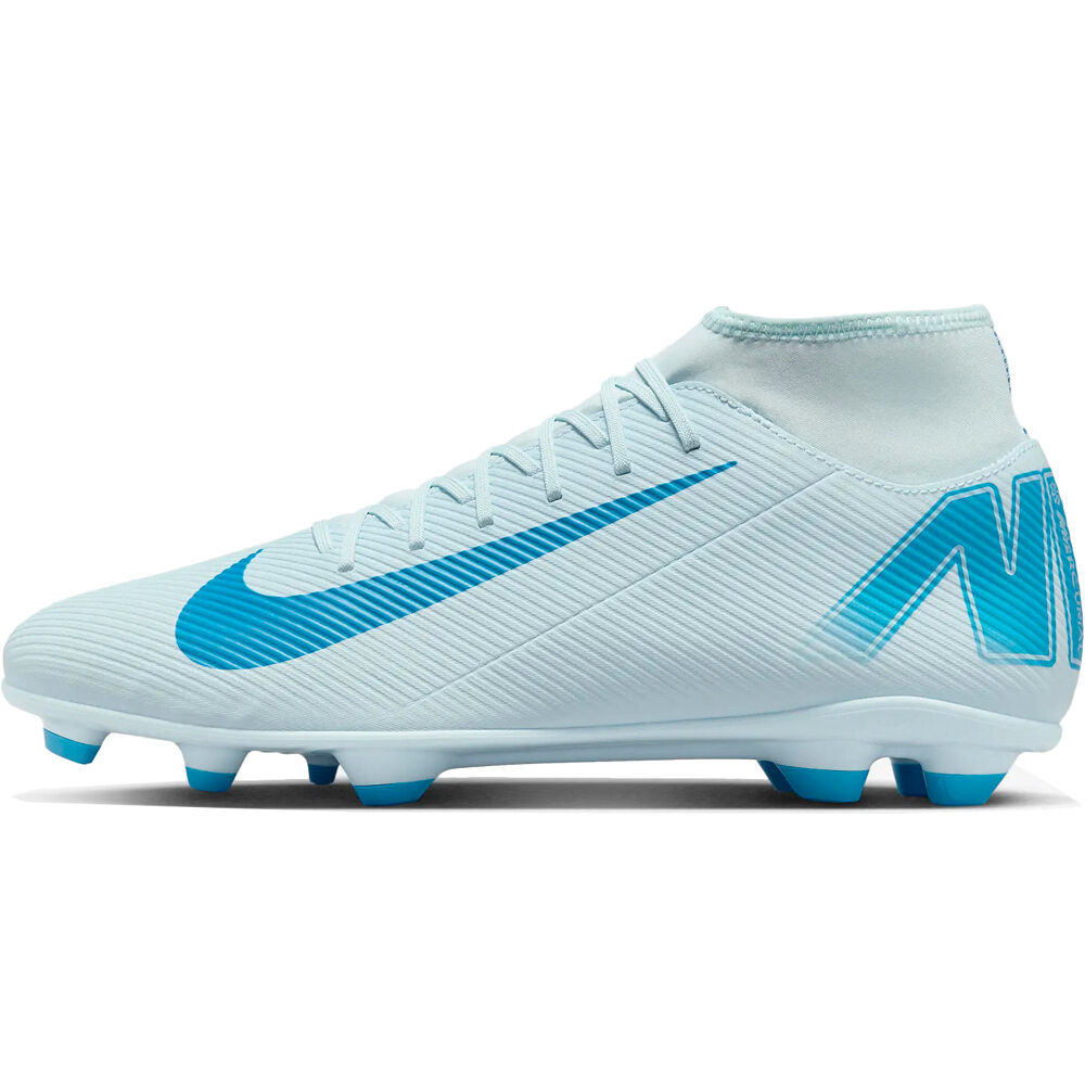 Nike botas de futbol cesped artificial SUPERFLY 10 CLUB FG/MG lateral exterior