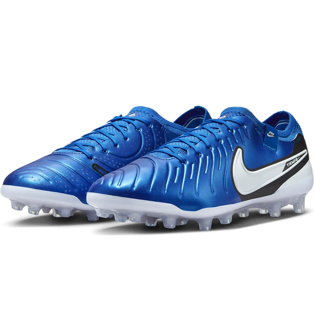 Nike botas de futbol cesped artificial TIEMPO LEGEND 10 ELITE AG-PRO lateral interior