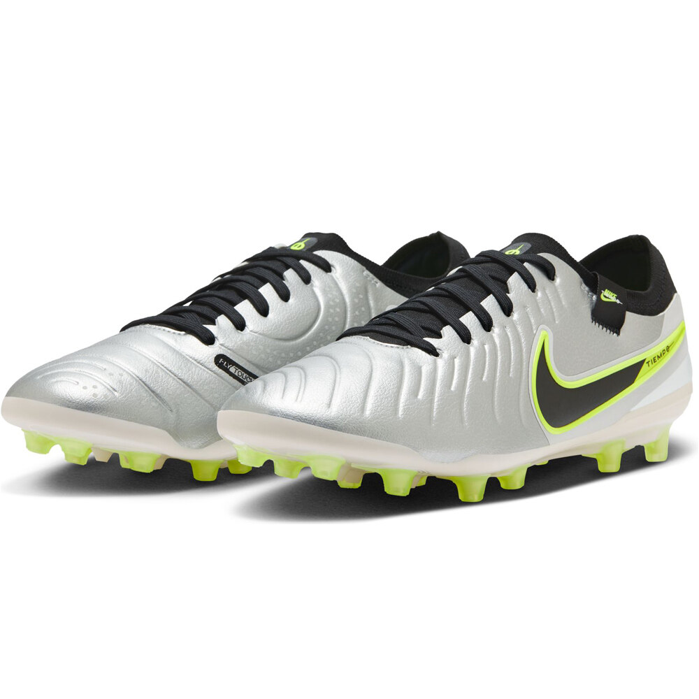 Nike botas de futbol cesped artificial TIEMPO LEGEND 10 PRO AG-PRO NEVE lateral interior