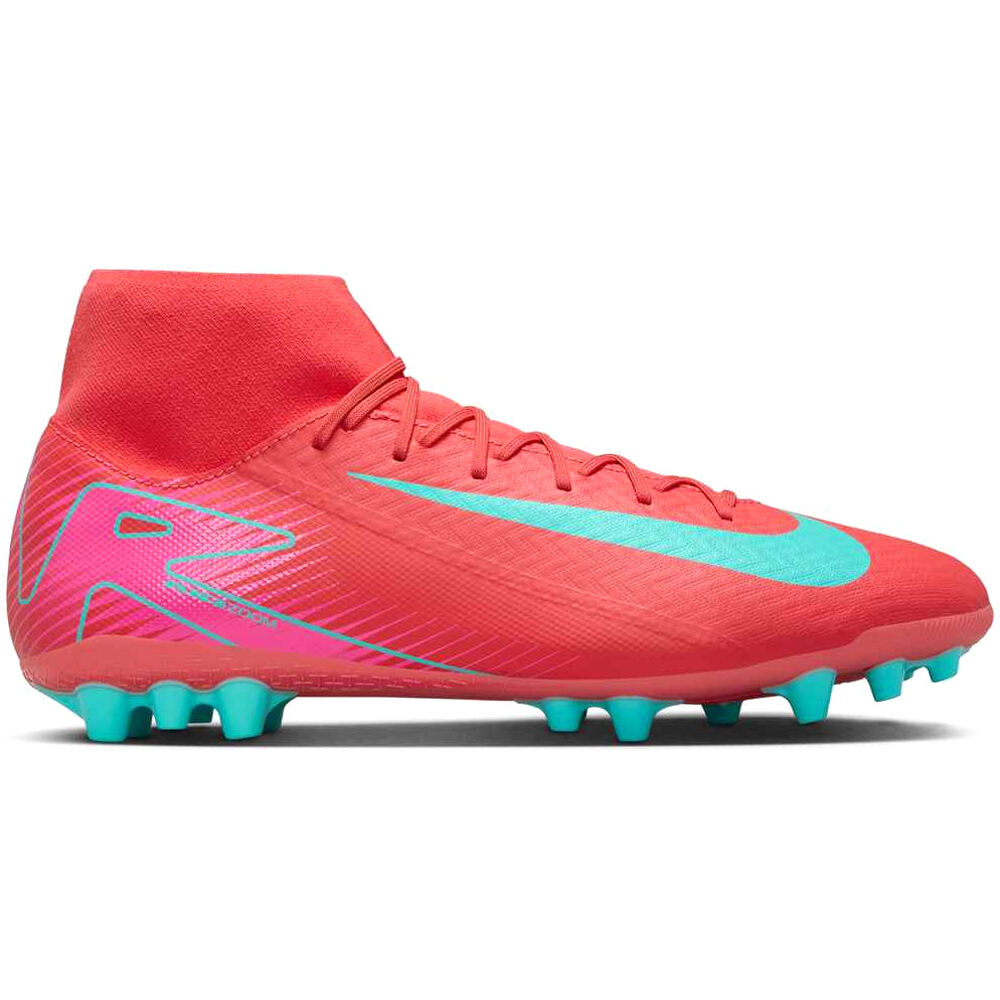 Nike botas de futbol cesped artificial ZM SUPERFLY 10 ACADEMY AG lateral exterior