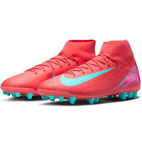 Nike botas de futbol cesped artificial ZM SUPERFLY 10 ACADEMY AG lateral interior