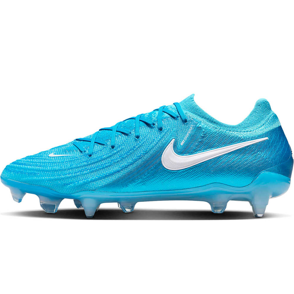 Nike botas de futbol cesped natural PHANTOM GX II ELITE SG-PRO AC lateral exterior