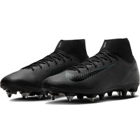 Nike botas de futbol cesped natural ZM SUPERFLY 10 ACAD SG-PRO AC lateral interior