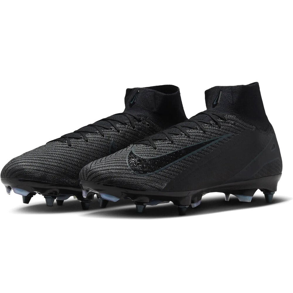 Nike botas de futbol cesped natural ZM SUPERFLY 10 ELITE SG-PRO lateral interior