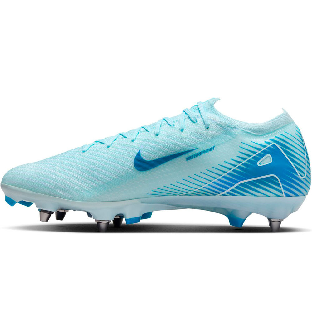 Nike botas de futbol cesped natural ZM VAPOR 16 ELITE SG-PRO lateral interior