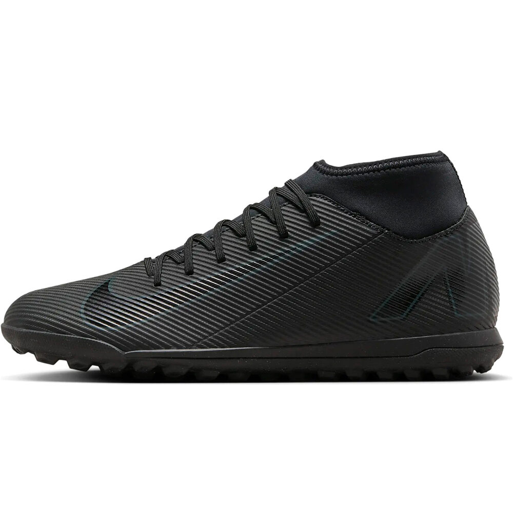 Nike botas de futbol multitaco y terreno duro SUPERFLY 10 CLUB TF lateral exterior