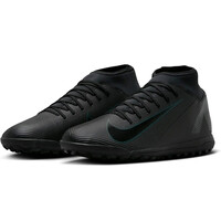 Nike botas de futbol multitaco y terreno duro SUPERFLY 10 CLUB TF lateral interior