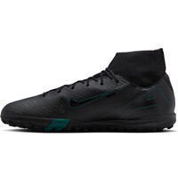 Nike botas de futbol multitaco y terreno duro ZM SUPERFLY 10 ACADEMY TF puntera