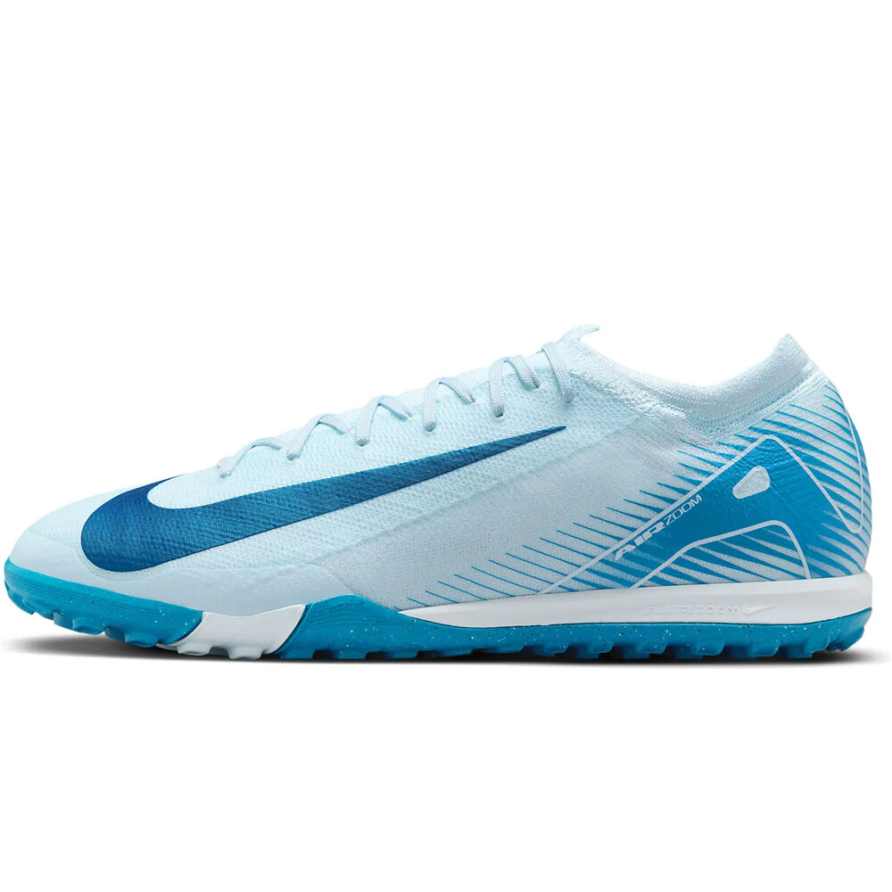 Nike botas de futbol multitaco y terreno duro ZOOM VAPOR 16 PRO TF lateral exterior