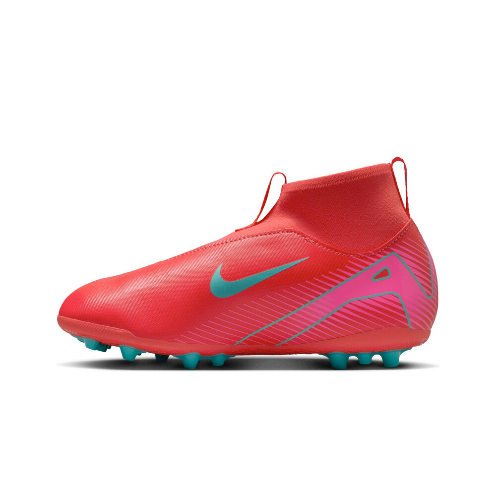 Nike botas de futbol niño cesped artificial JR MERCURIAL ZOOM SUPERFLY 10 ACADEMY AG ROVE puntera