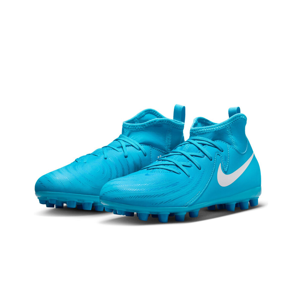 Nike botas de futbol niño cesped artificial JR PHANTOM LUNA II ACADEMY AG CEBL lateral interior